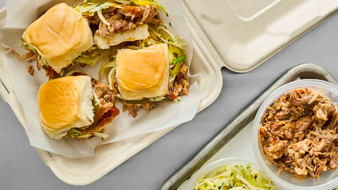 Firecracker Pulled Pork Sliders