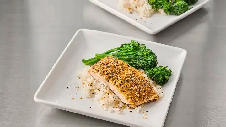 Spicy Furikake Salmon