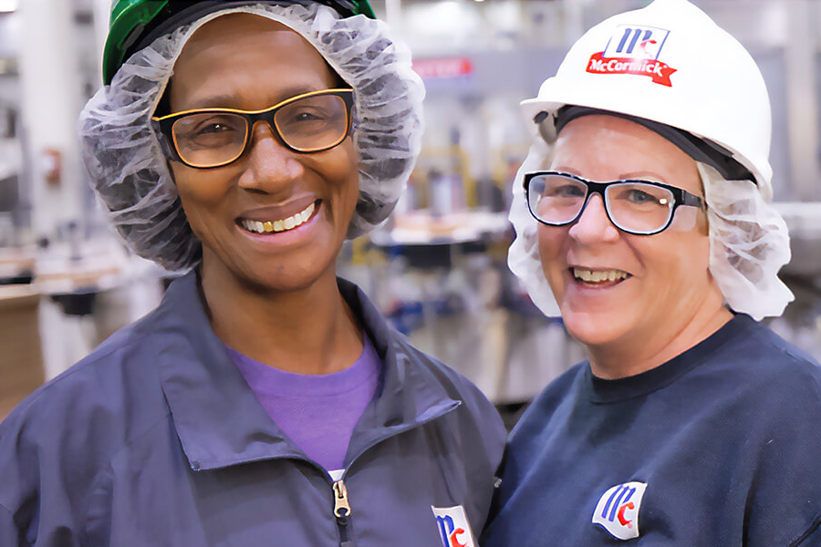 mccormick employees smiling