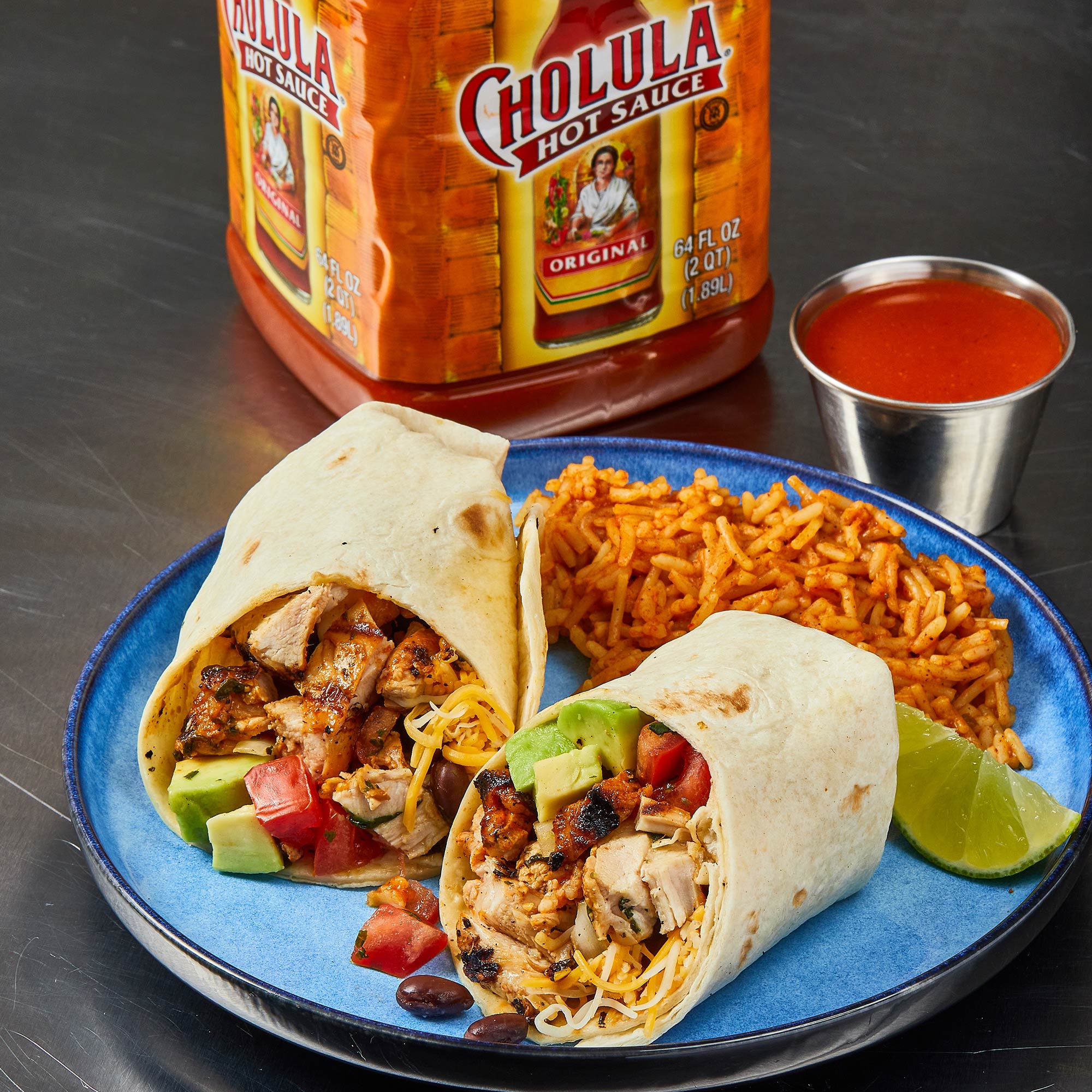 cholula breakfast burrito