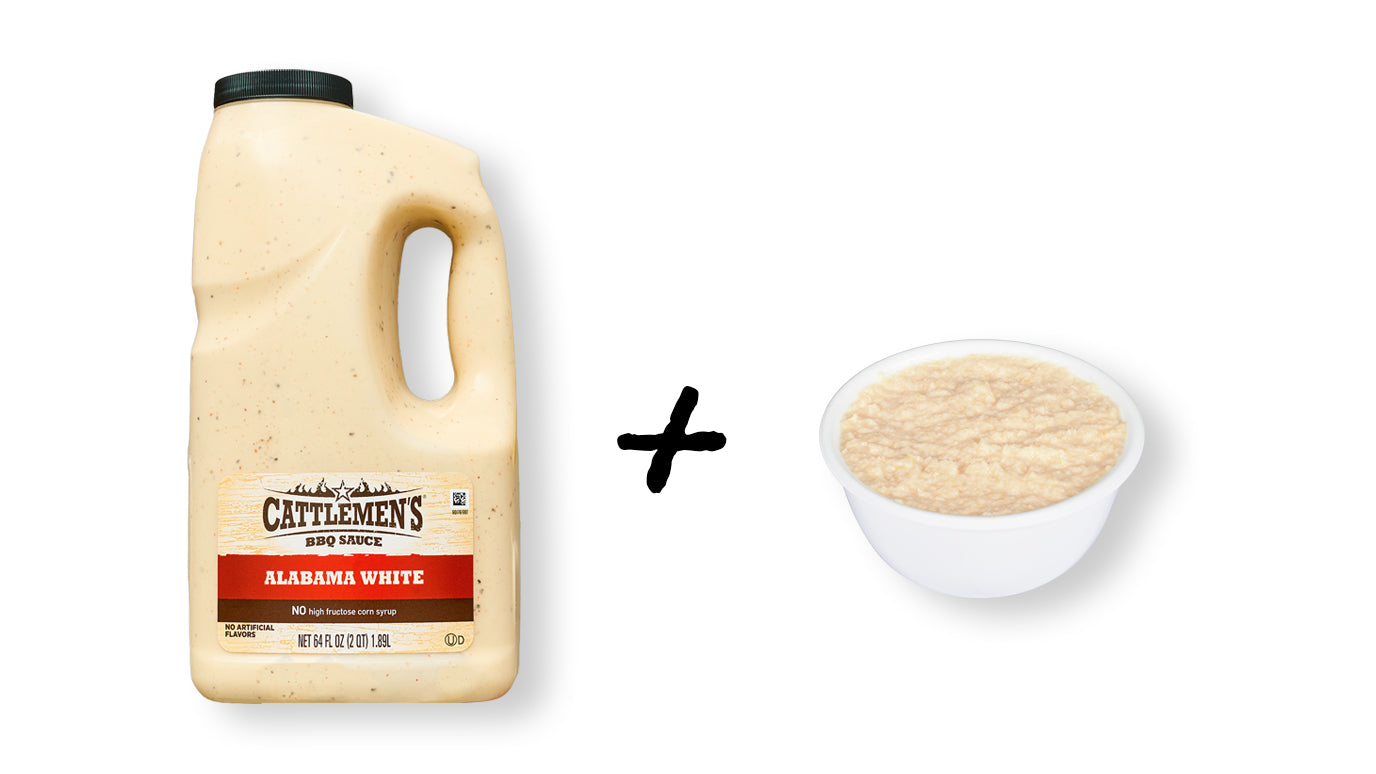 cattlemen's alabama white sauce with horseradish