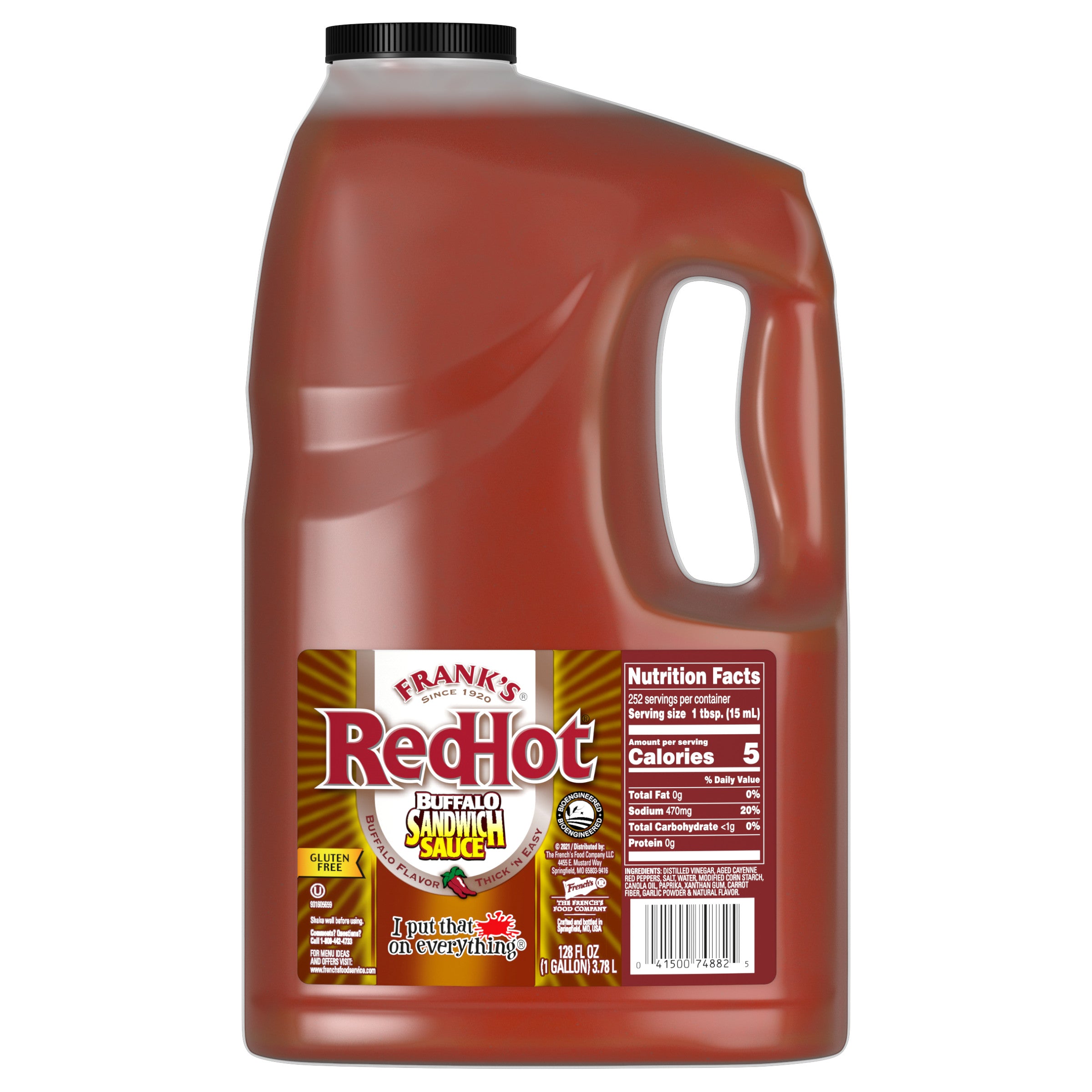 Frank's RedHot Buffalo Sandwich Sauce, 1 gal – Shop McCormick for