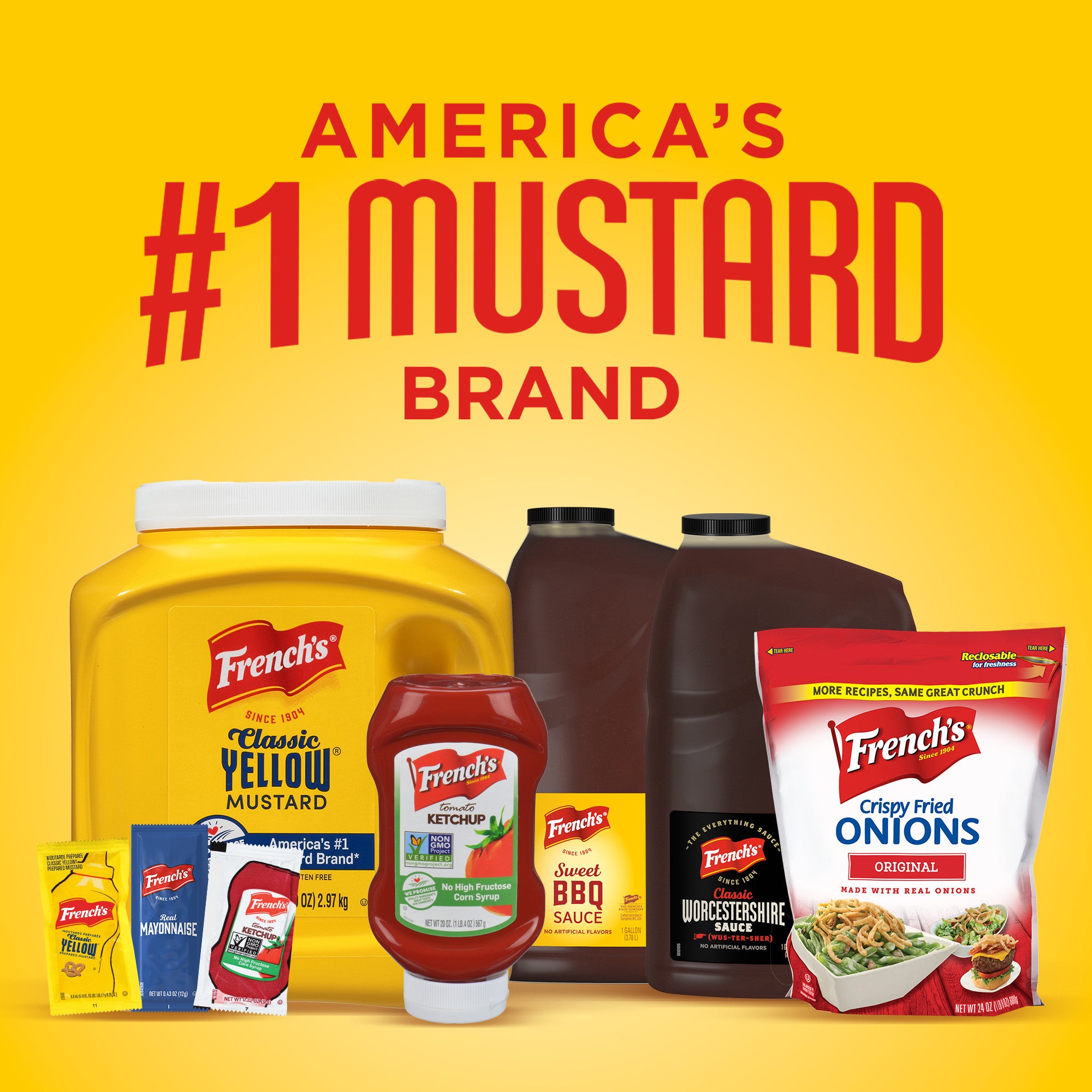 French's Yellow Mustard Dispenser – Shop McCormick for Chefs