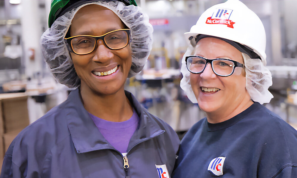 mccormick employees smiling