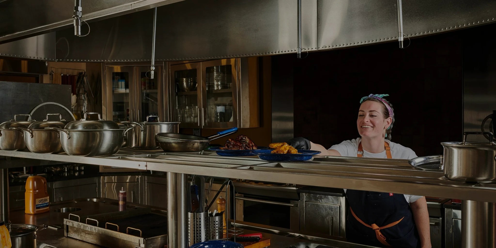 mccormick chef handing dish