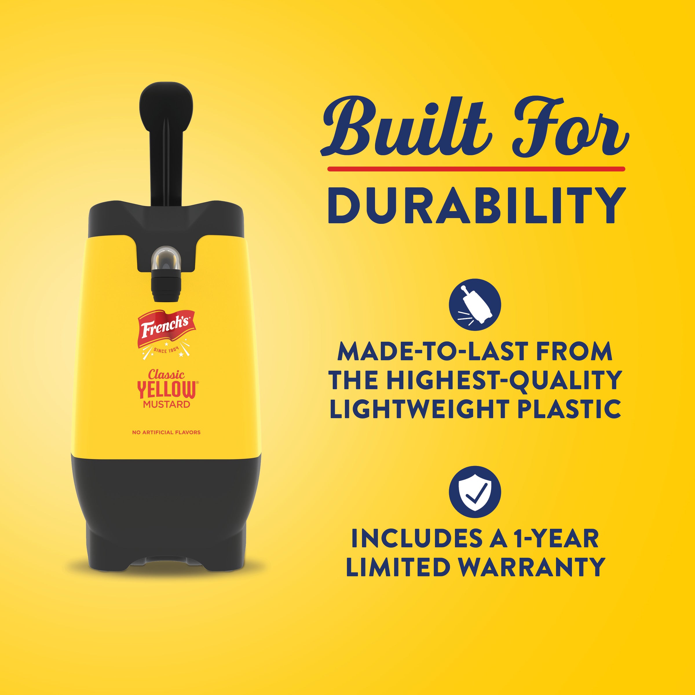 French's Yellow Mustard Dispenser – Shop McCormick for Chefs