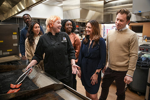 McCormick chefs in kitchen